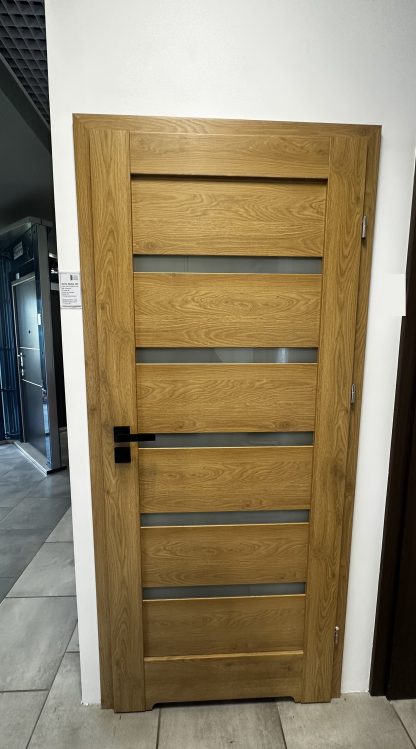 Drzwi przylgowe Porta Verte Home H5 80 prawe Porta Perfect 3D dąb naturalny 600 zł - obrazek 4